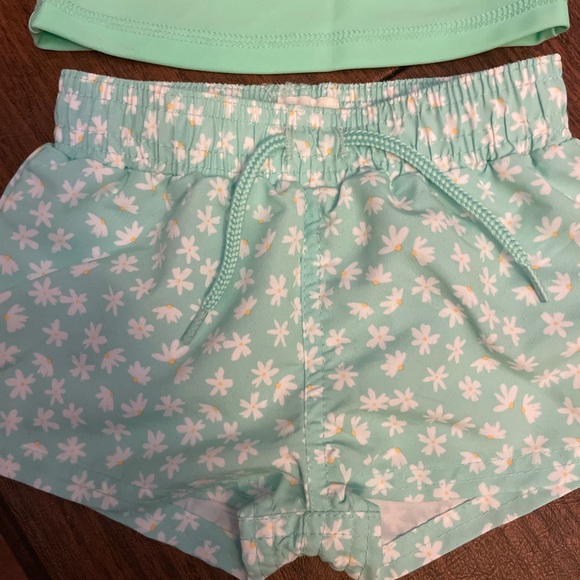 Mint rashgard swim two piece - Picture 4 of 5